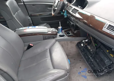 2006 BMW 750Li z USA, uszkodzony, nr VIN WBAHN83506DT27703